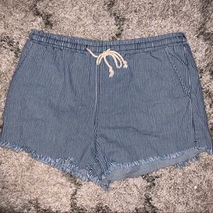 Wild fable (target) pinstripe shorts